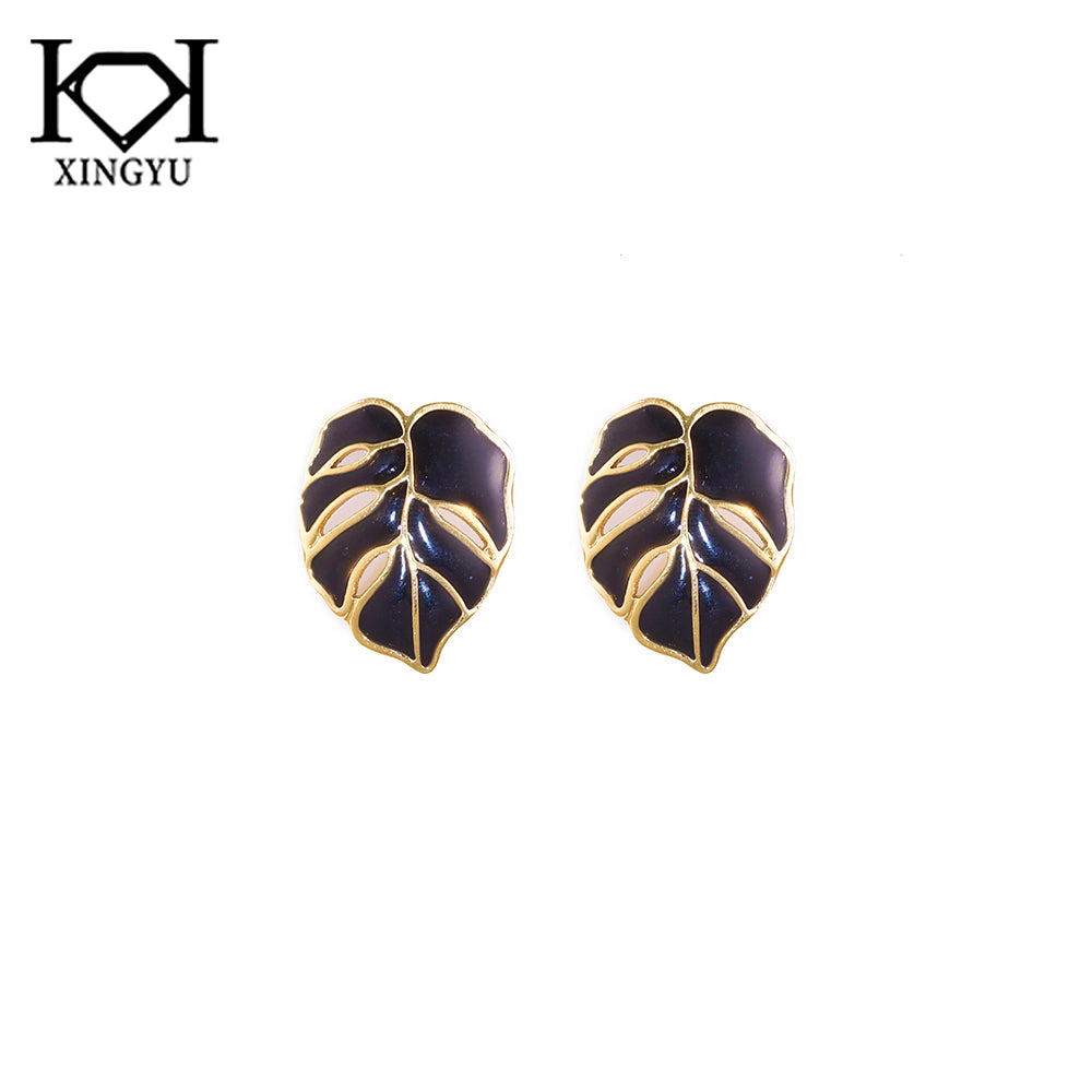 Brincos Folhas ECG0071