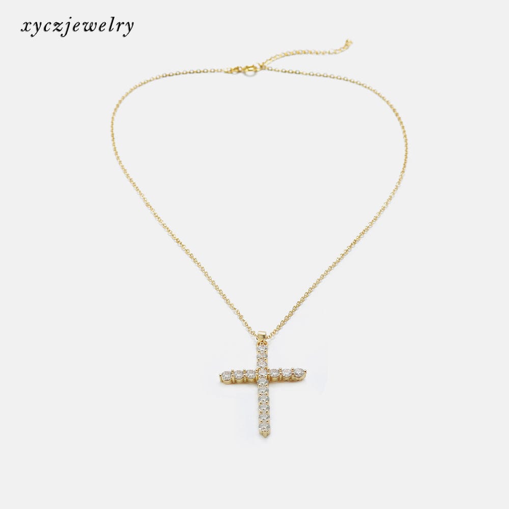 Conjunto Cruz Cravejado XYS100981