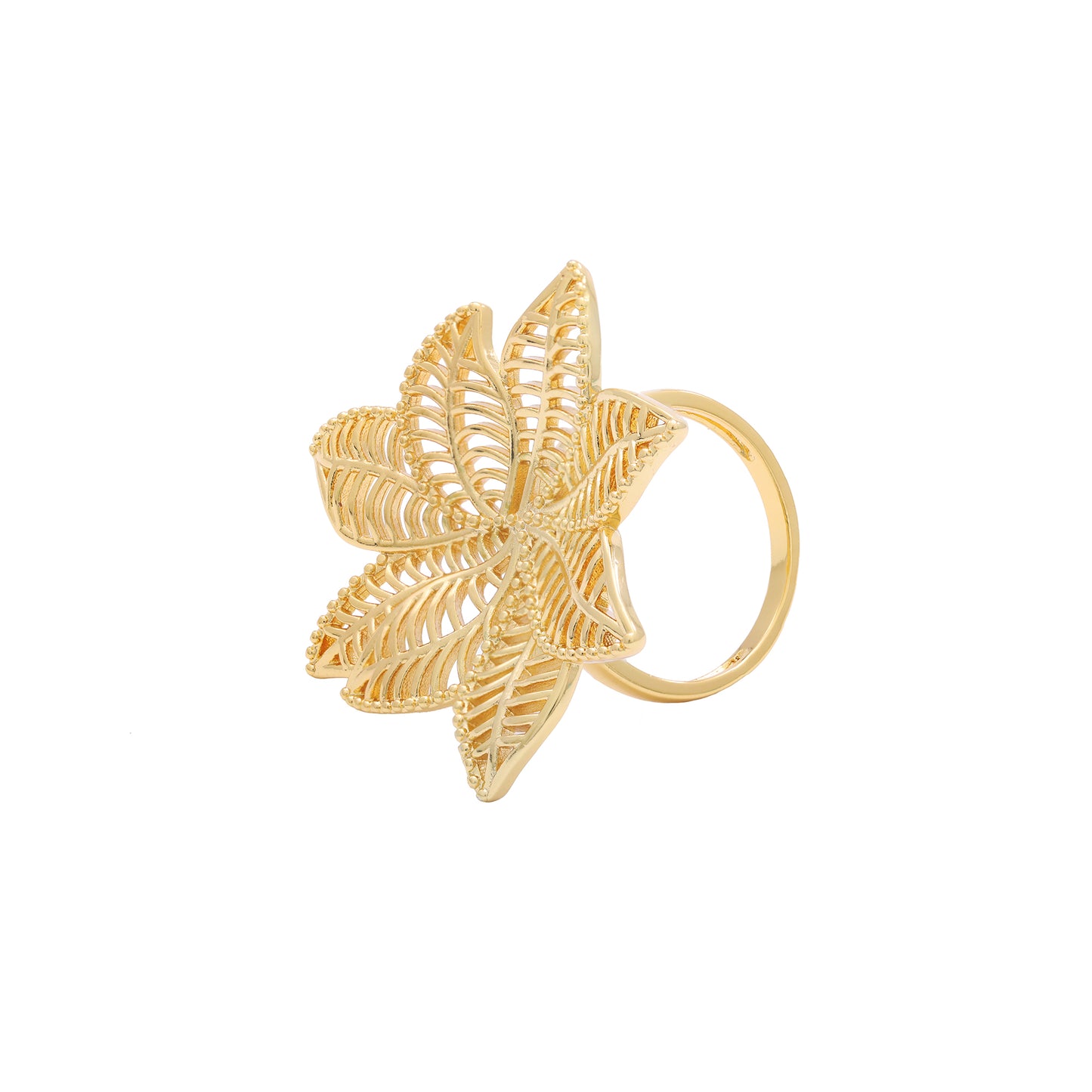 Anel de fusão de flores perfeito XYS101170