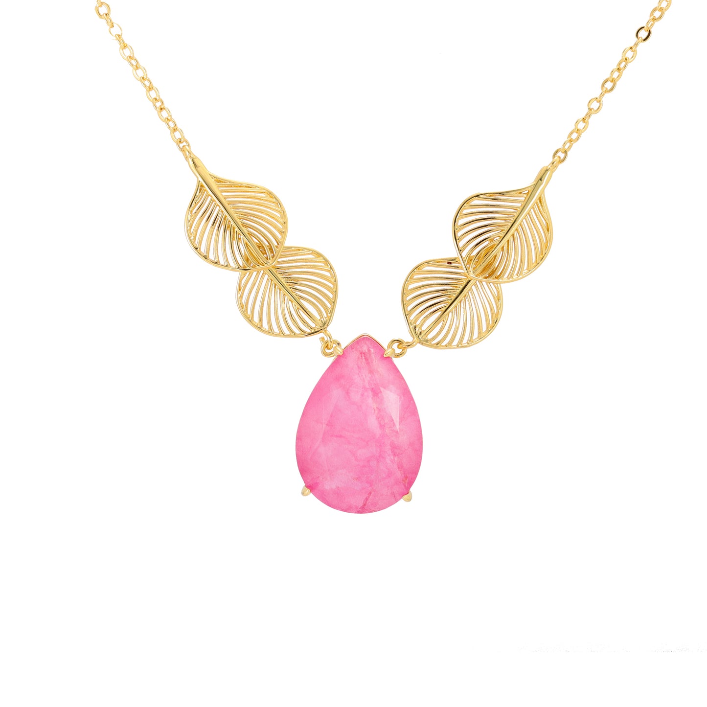 Colar Folhas XYS101223