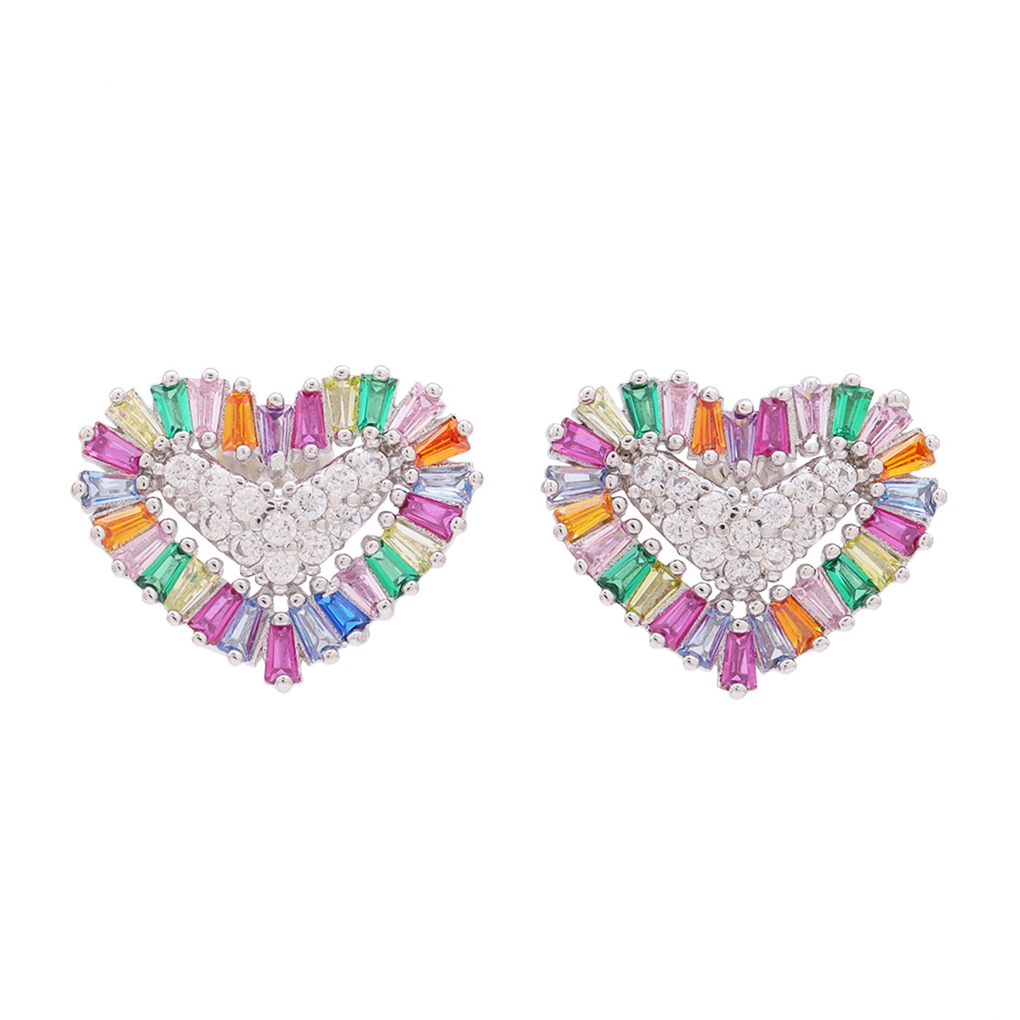 Brinco Coração Divertido - XYS100476