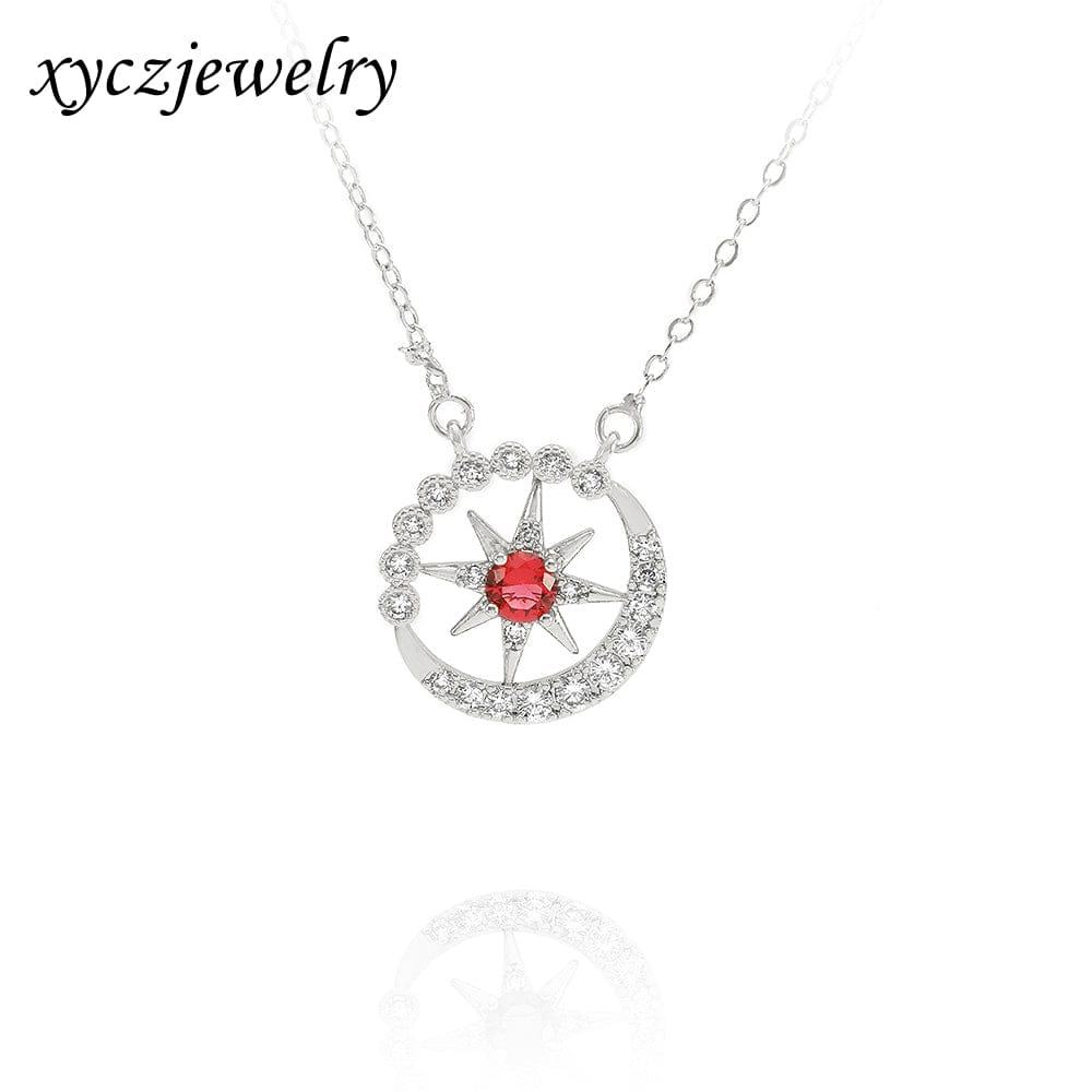 Colar estrela e lua XYN100949