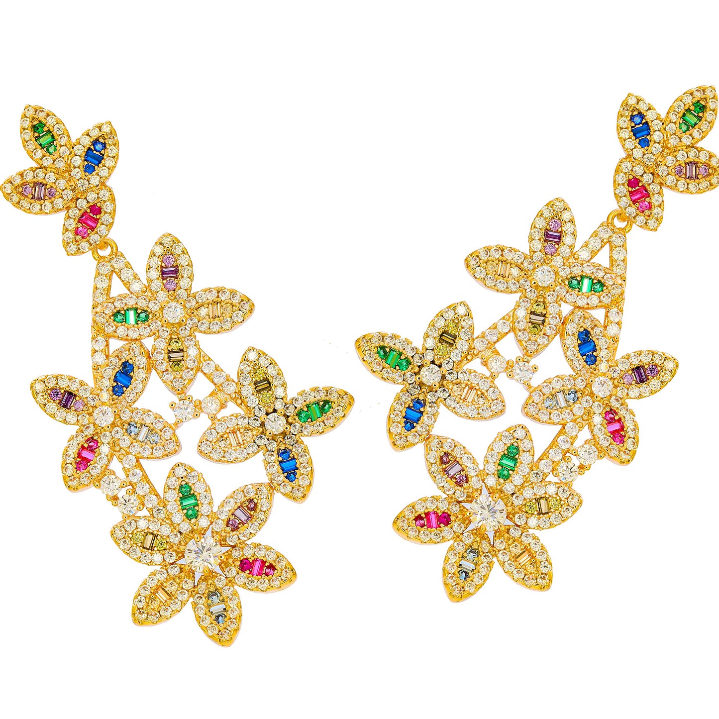 Brinco flores Magnificas - XYE104906