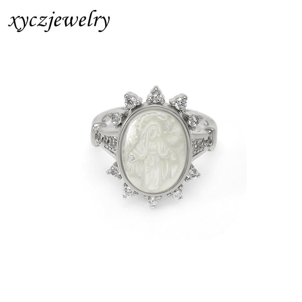 Anel Nossa Senhora na Madrepérola - XYR103321