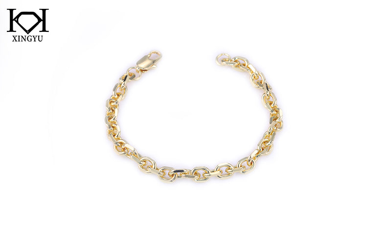 Pulseira elos lisos DCG0643