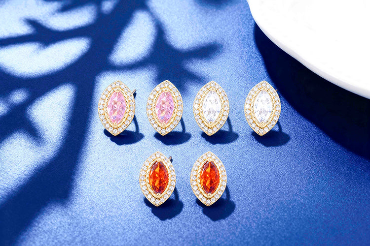 Brincos Gotas Cravejadas Sublime DCG0869