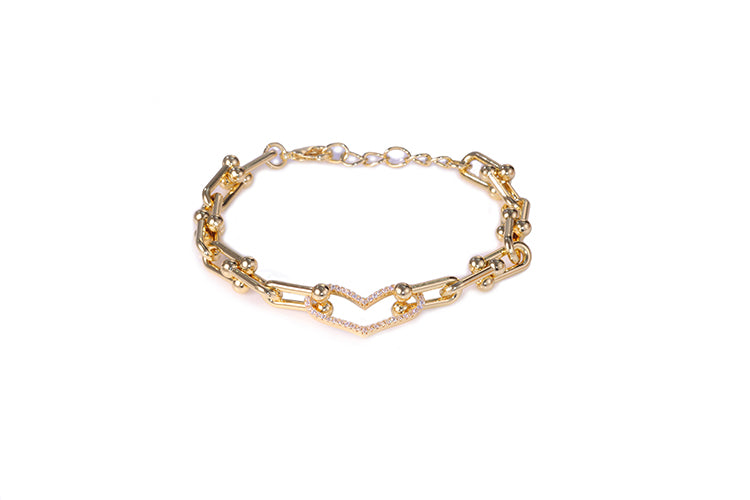 Pulseira Inspiracao e Coracao DCG0476