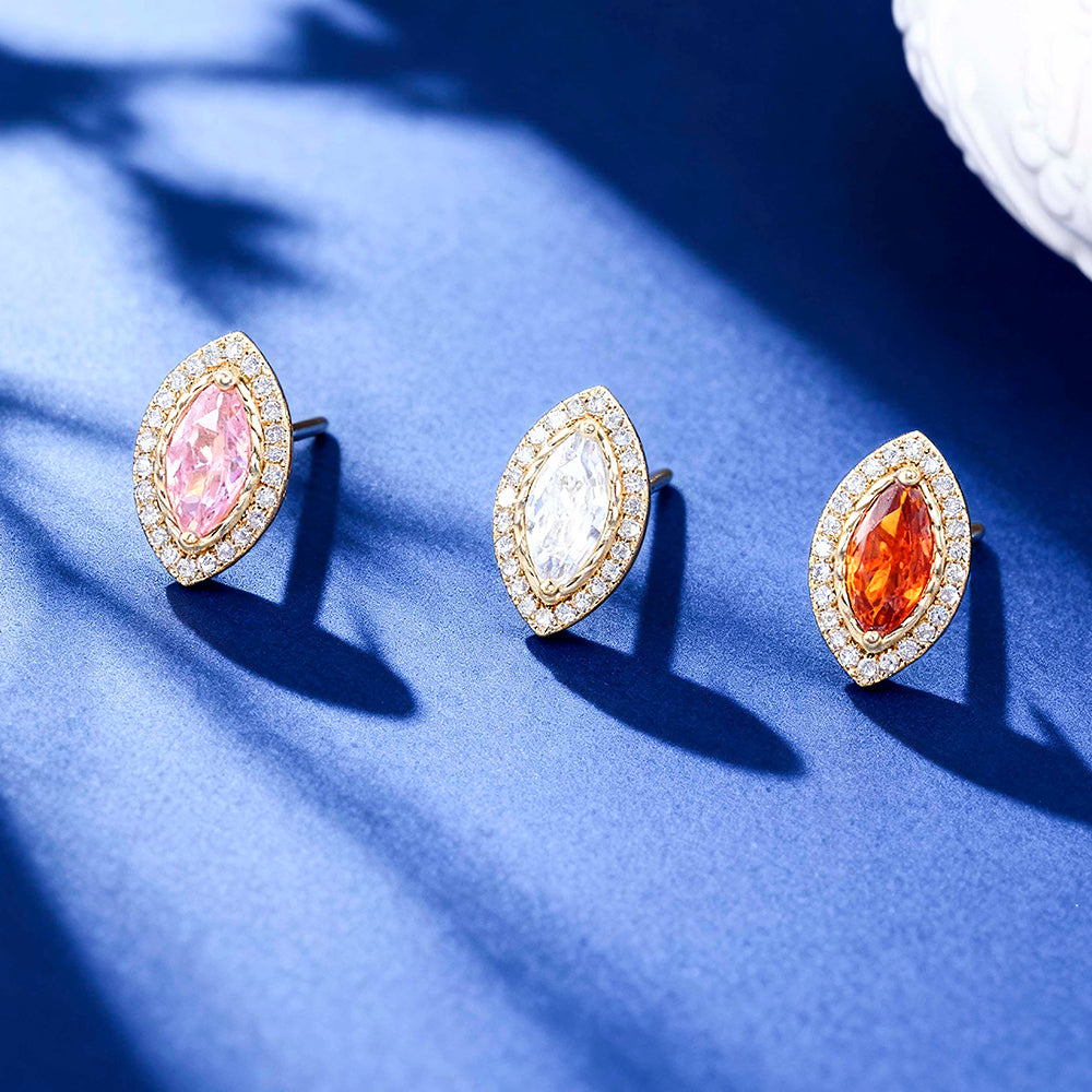 Brincos Gotas Cravejadas Sublime DCG0869