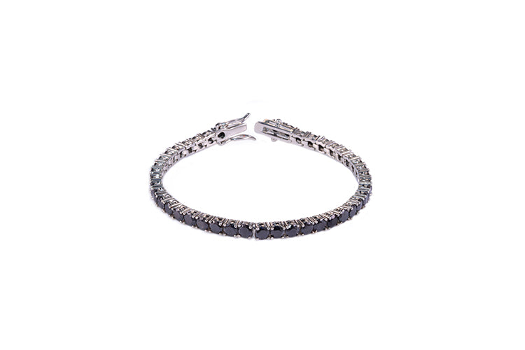 Pulseira Riviera 4mm Black A0027