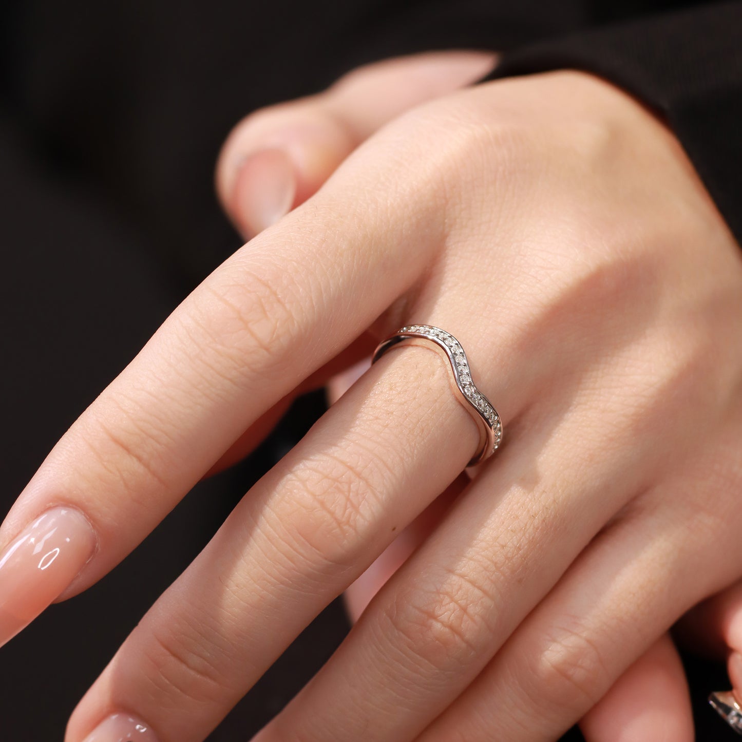 Anel Realeza Prata 925 e Moissanite XYR101496