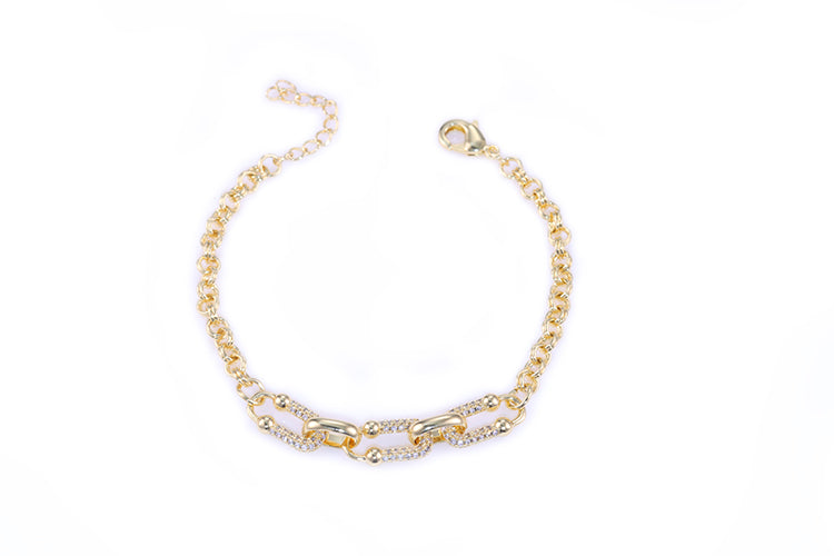 Pulseira inspiracao cravejada DCG0637