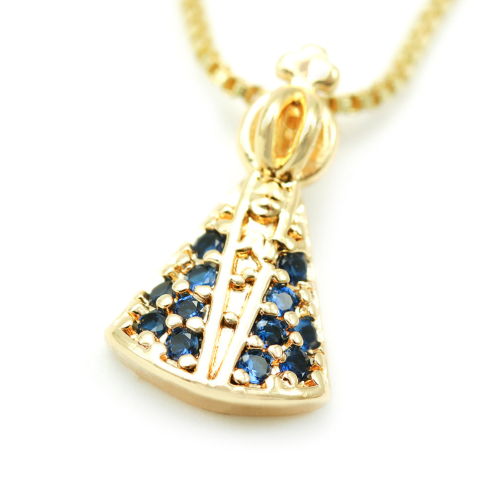 Colar nossa Senhora Aparecida Cravejada- XYP101830