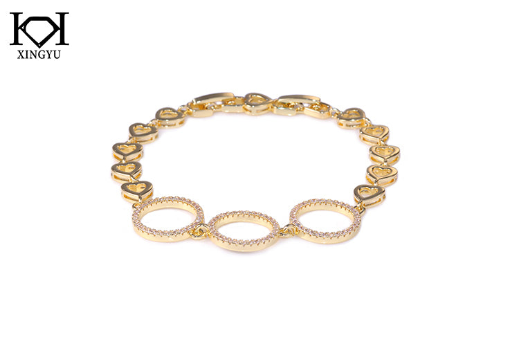 Pulseira aros craveajado DCG0477