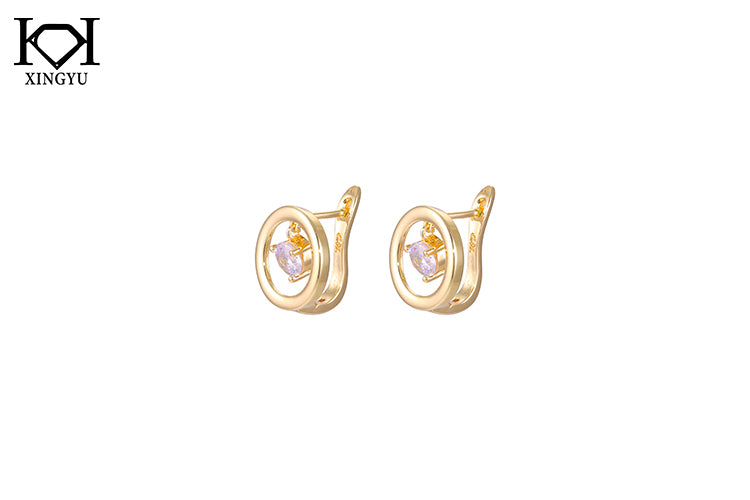 Brincos Luxo e Brilho DCG0728