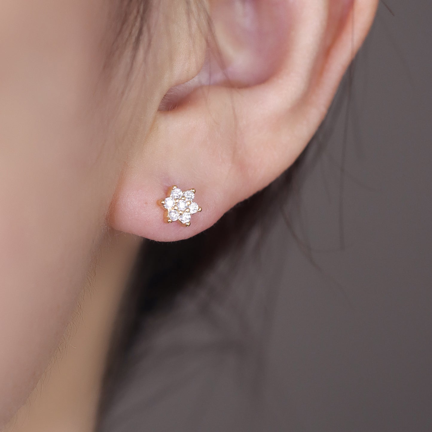 Brincos flores encantadas XYE104277