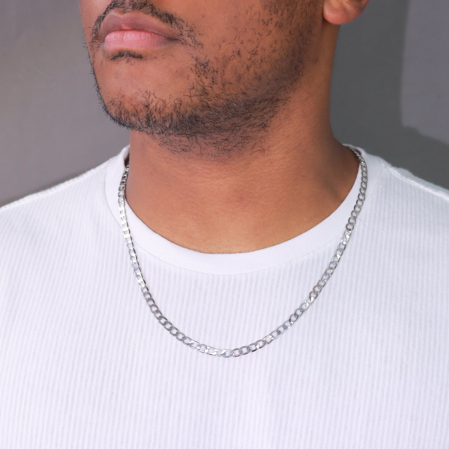 Colar Elos Retangulares DCG0262