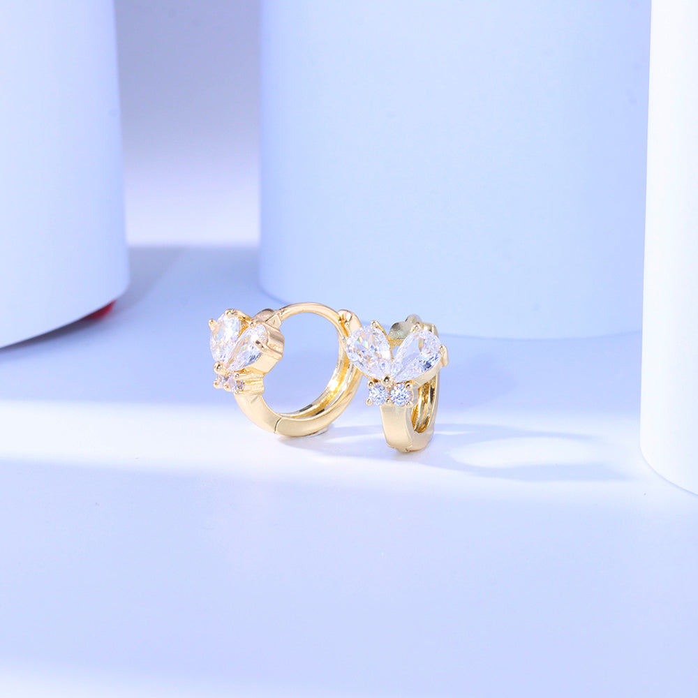 Brincos Argola Borboleta DCG0710