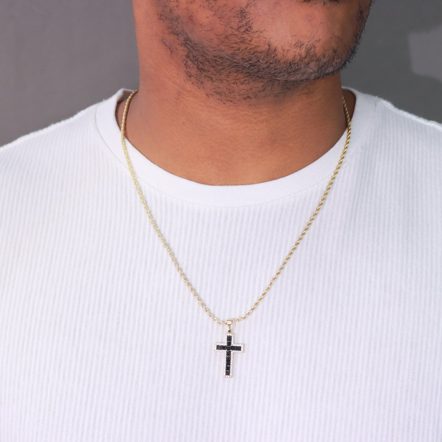 Pingente Cruz Cravejada DCG0246