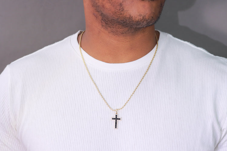 Pingente Cruz Cravejada DCG0246