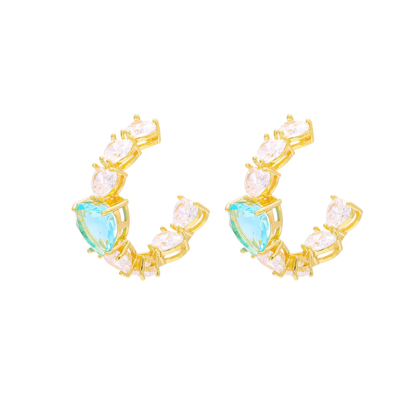 Brinco Argola Coração - XYE104796