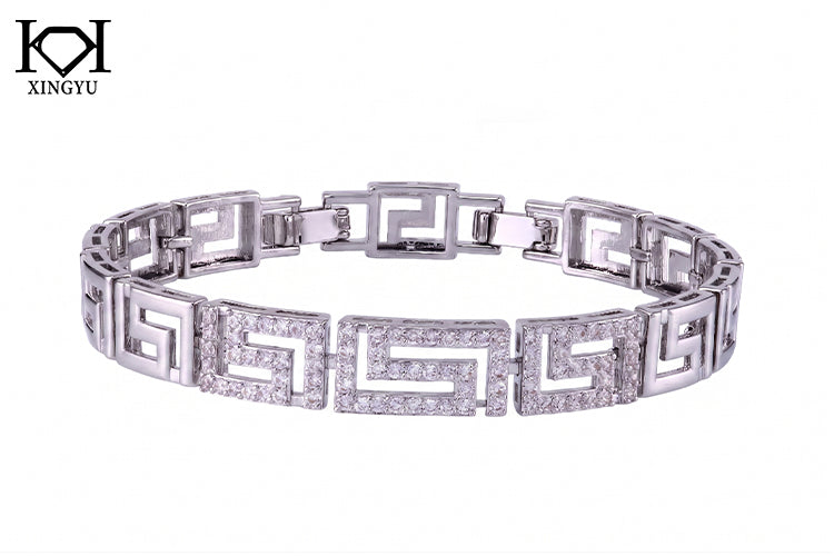 Pulseira Greek key DCG1654
