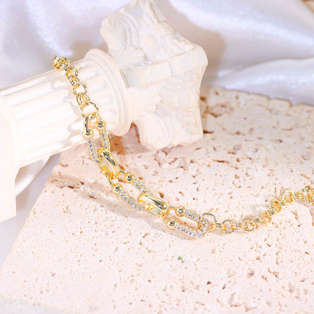 Pulseira inspiracao cravejada DCG0637
