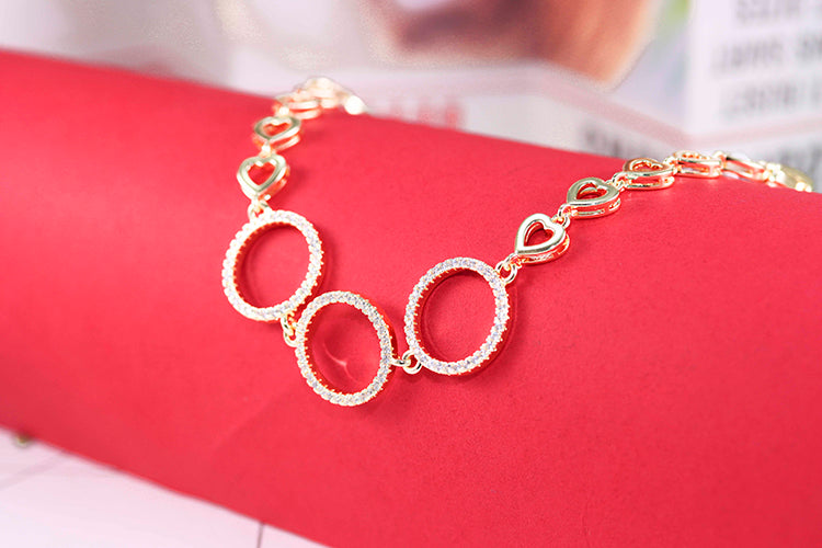 Pulseira aros craveajado DCG0477