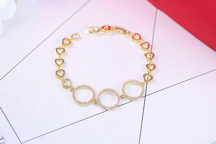 Pulseira aros craveajado DCG0477