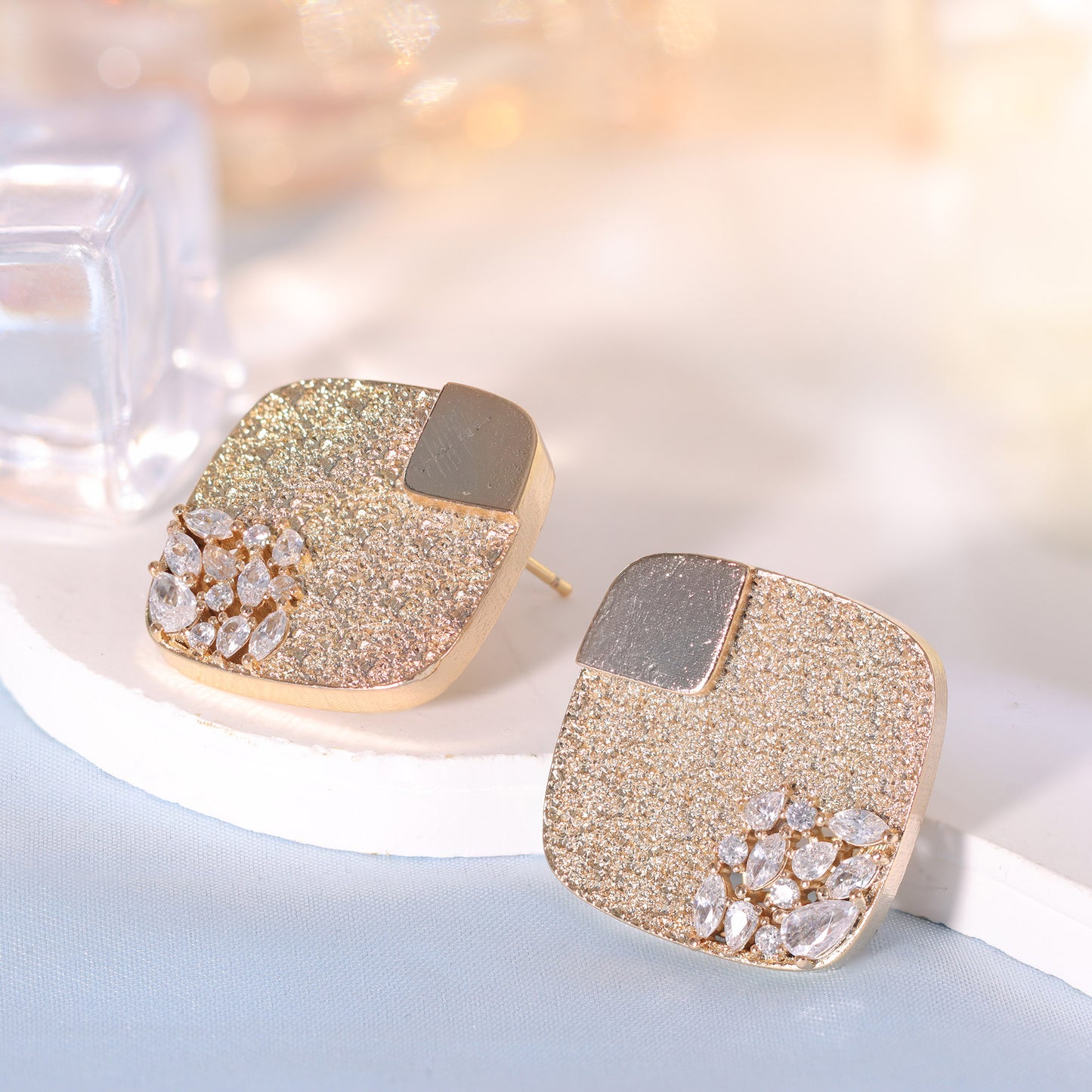 Brinco Losango detalhado xye105507