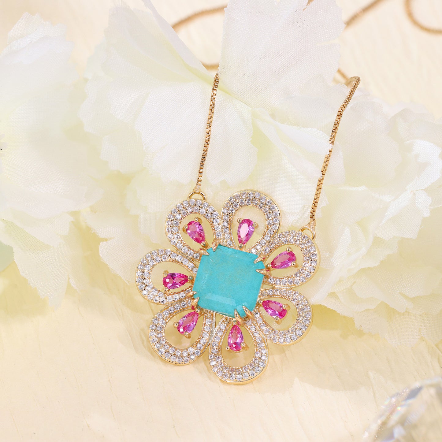 Colar de flores - XYS101517