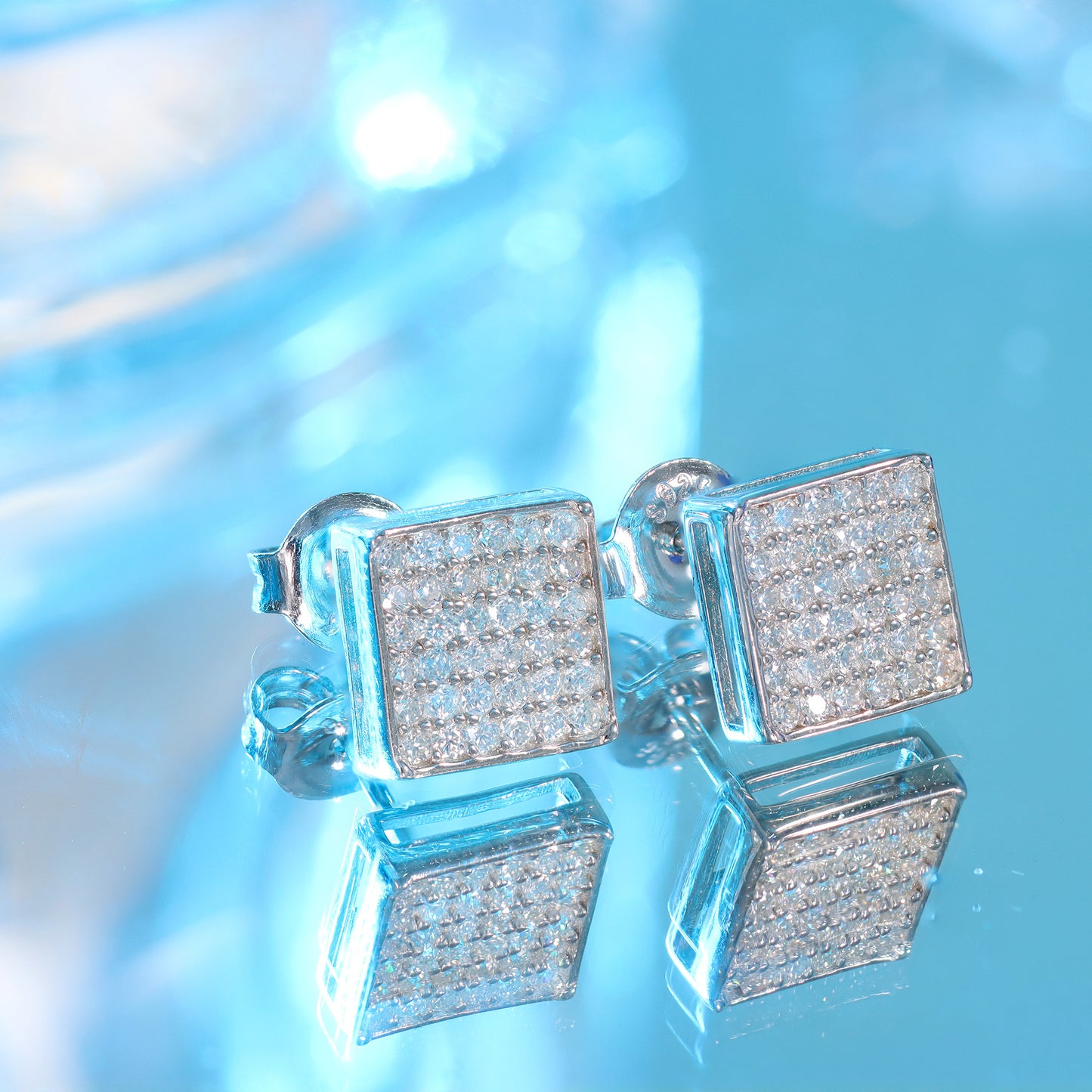 Brincos Encanto Prata 925 e moissanite XYE104916