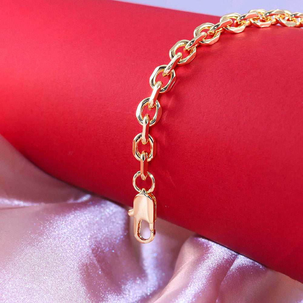 Pulseira elos lisos DCG0643