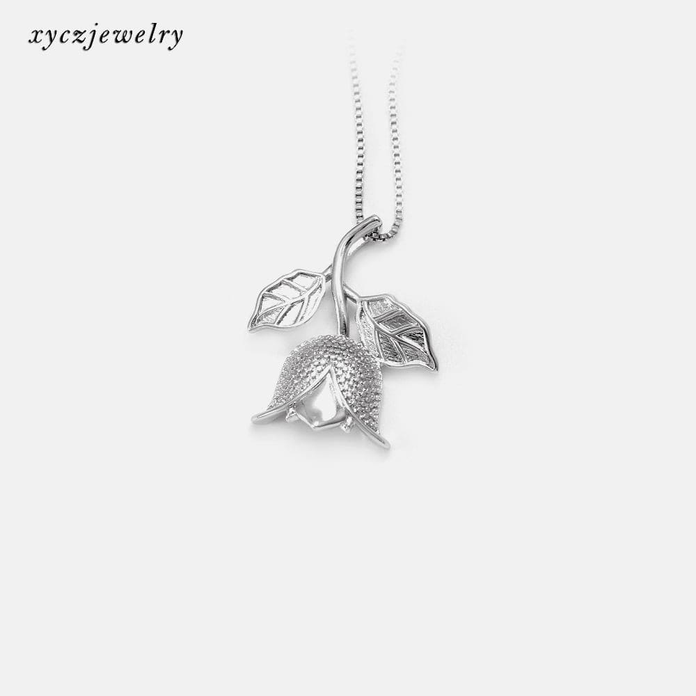 Colar Botão de Rosa XYS101050 necklace no stocvk