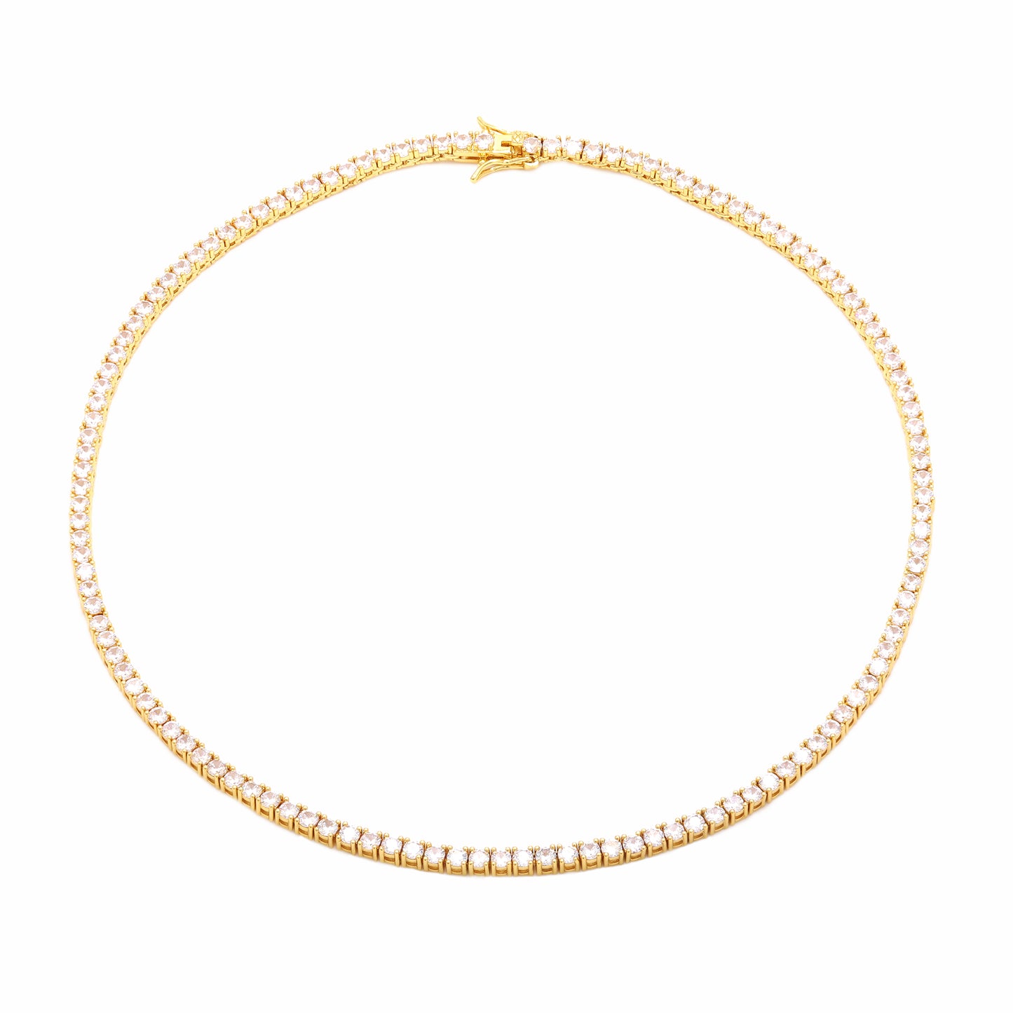 Colar Riviera de Luxo 3mm 41CM XYN100835