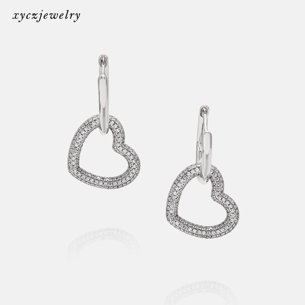 Brinco Argolinha Coração XYE103630