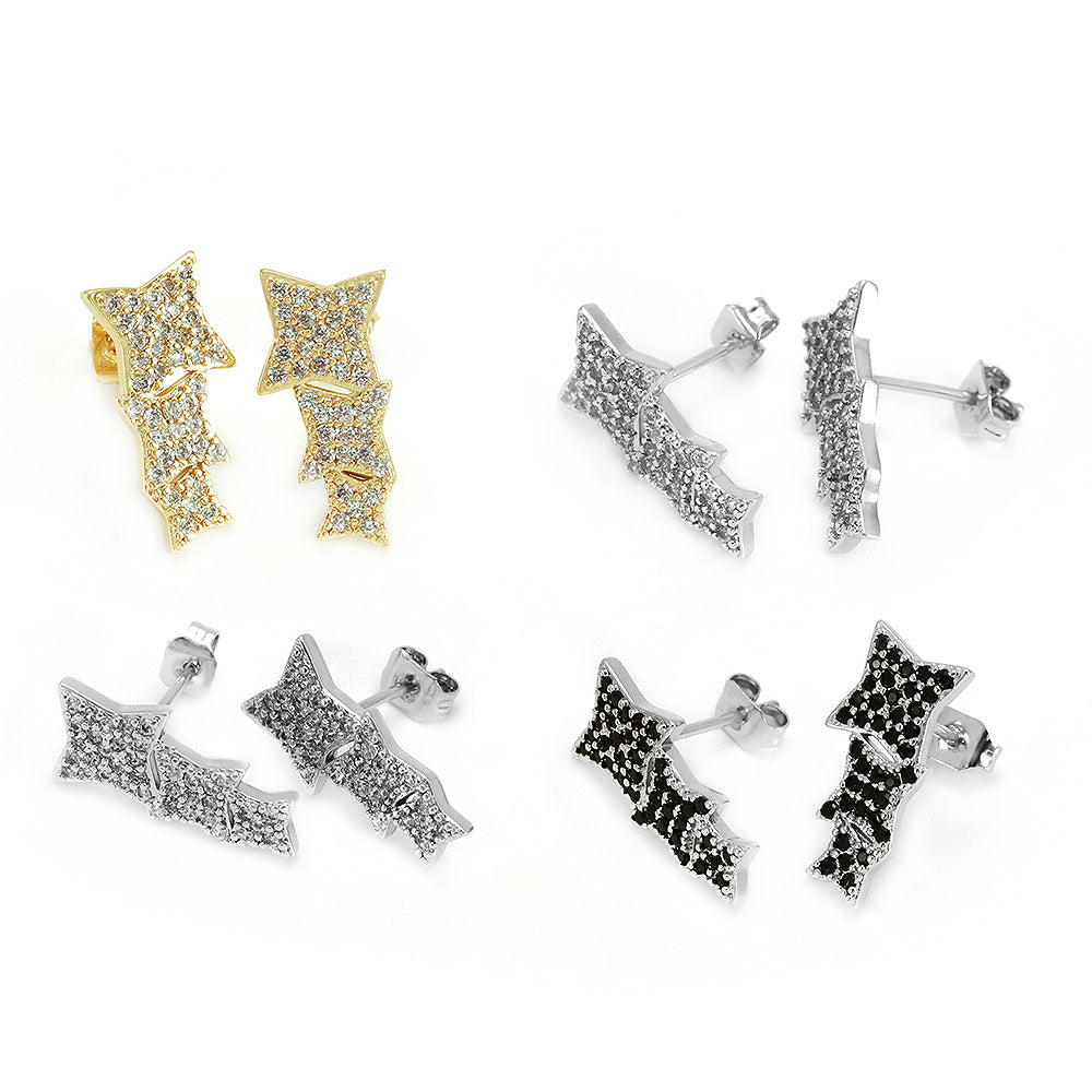 Brinco Estrelas Brilhantes