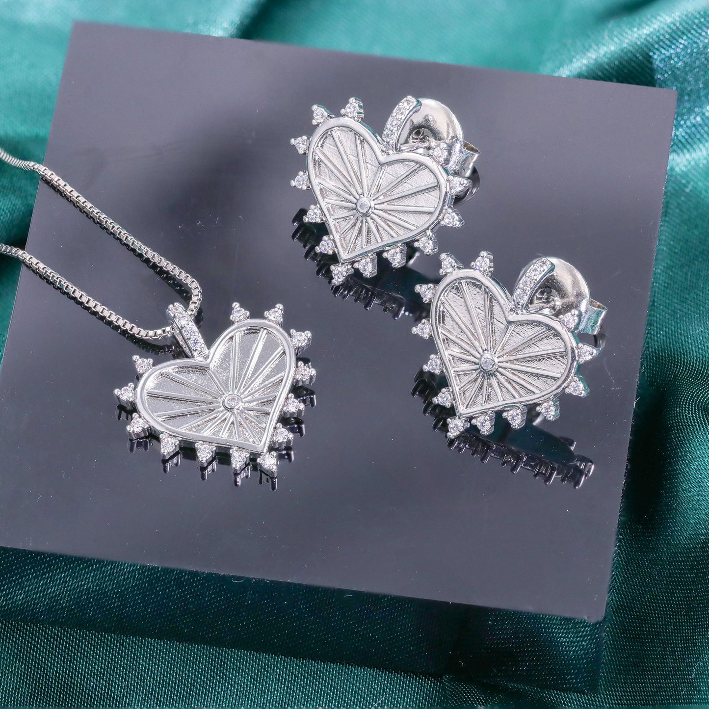 colar coração XYS101262