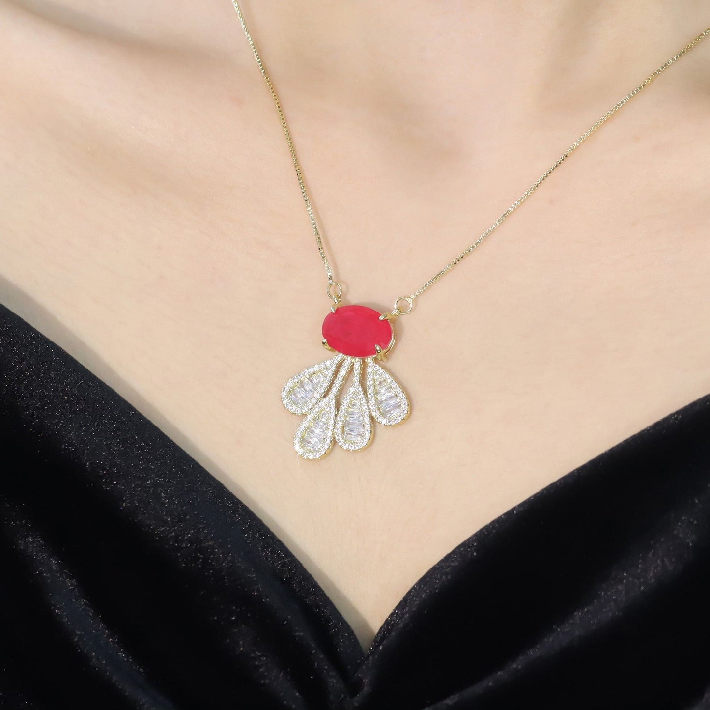 Colar Gotas XYS101308