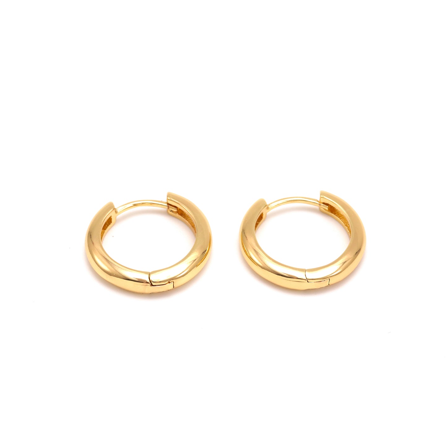 Trio de argolas Lisas Sofisticadas XYE101913