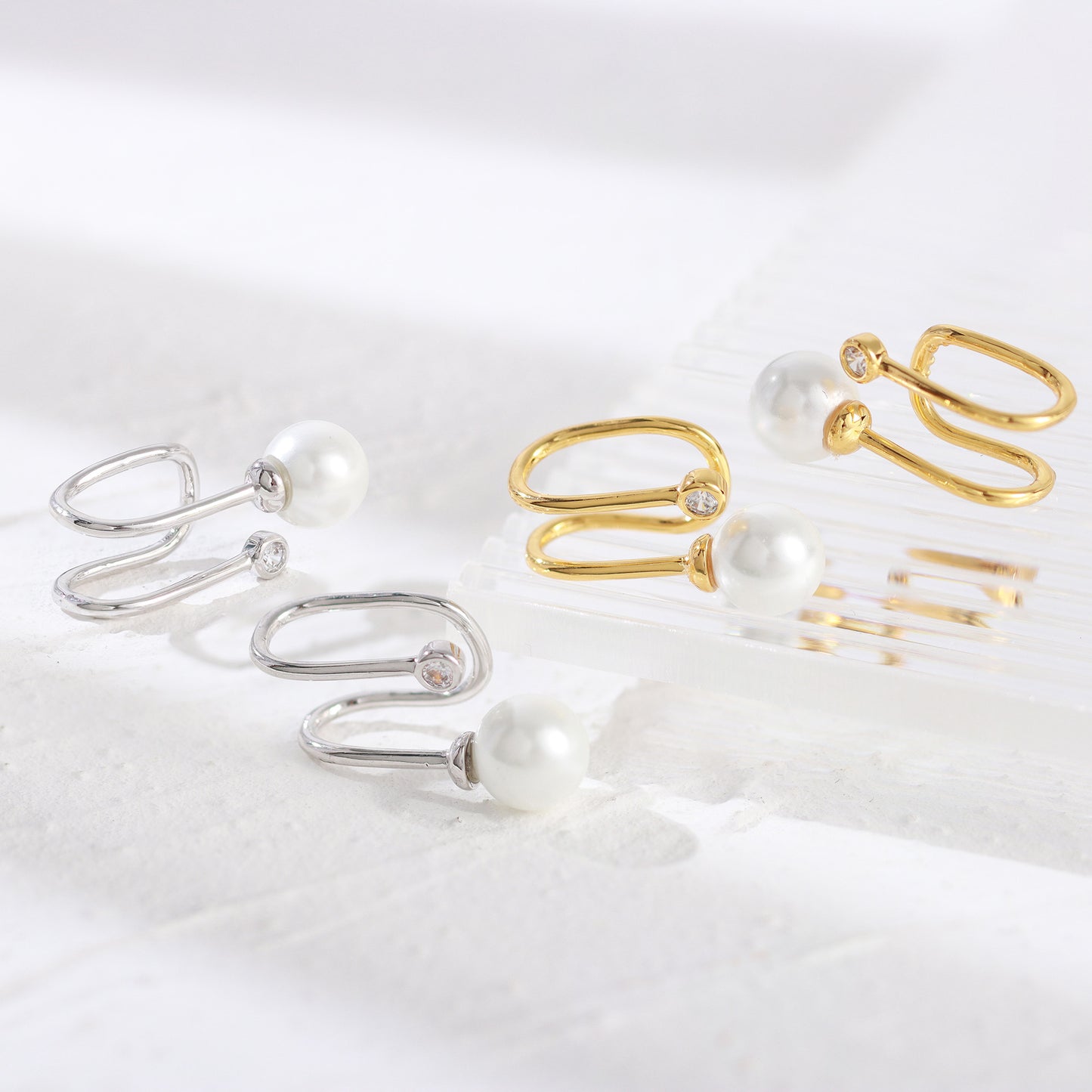 Brinco Encaixe de Pérola-XYE104741