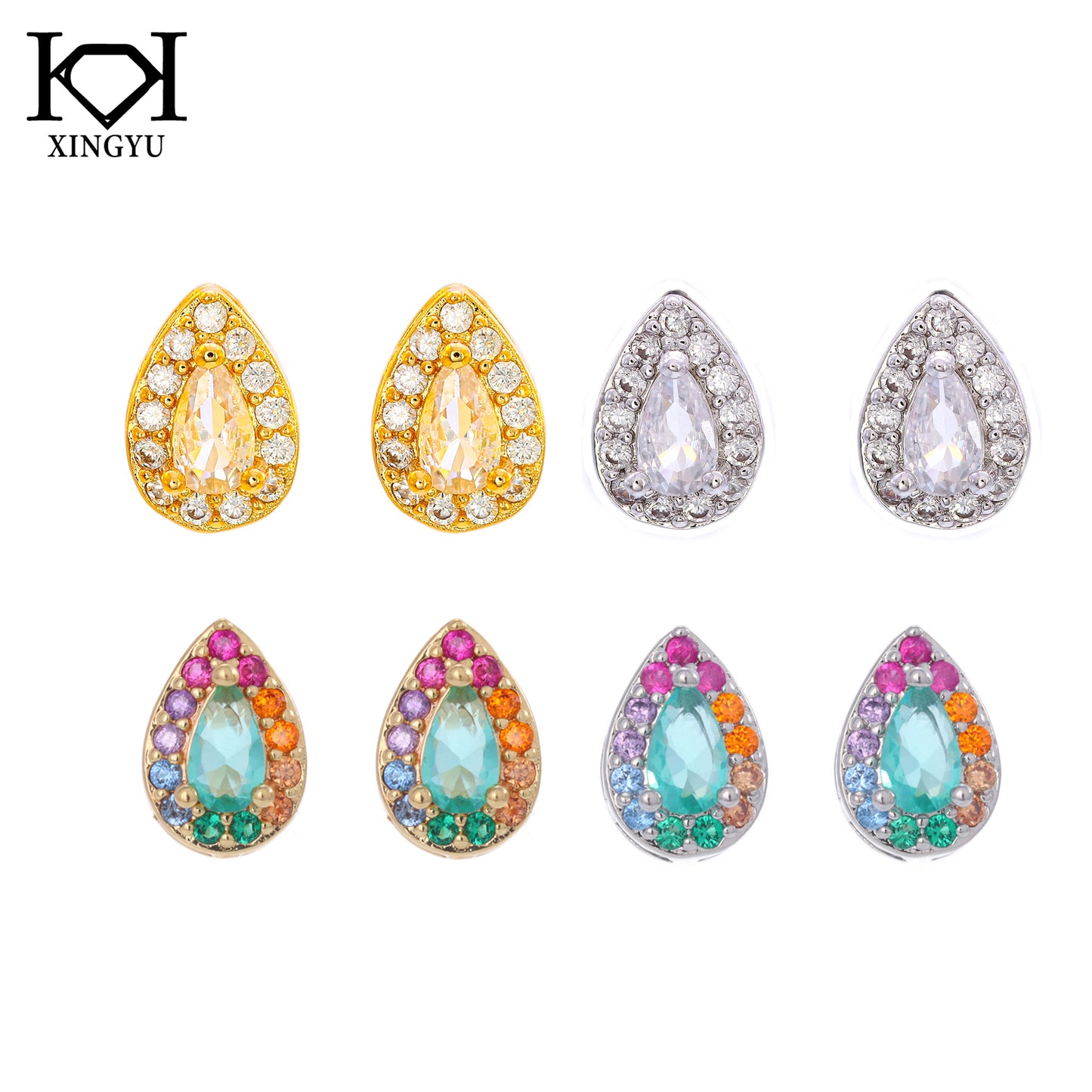 Brinco Gota Mix color XYE104453