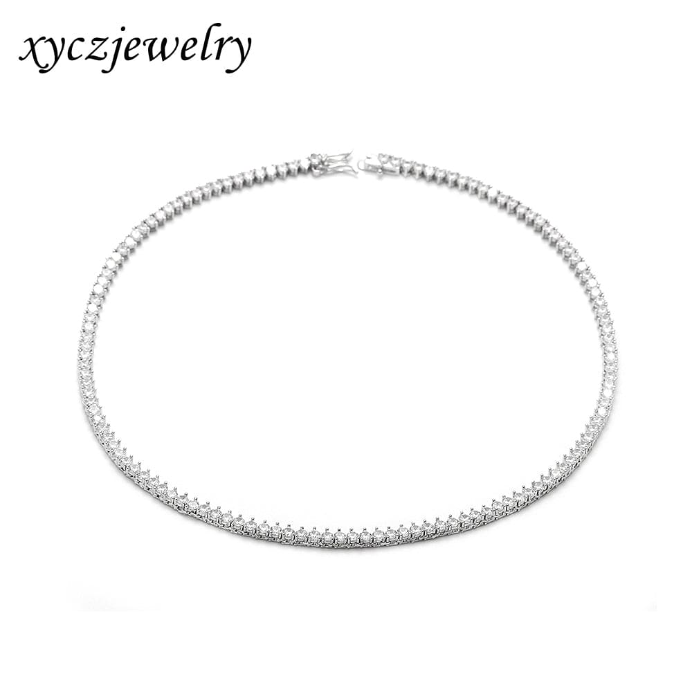 Colar Riviera Cristal A0028 项链