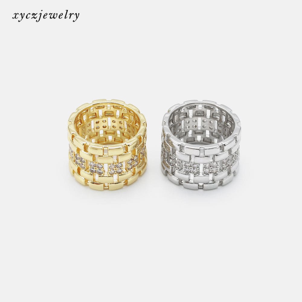 Tijolinhos Anel com Zirconias XYS100980