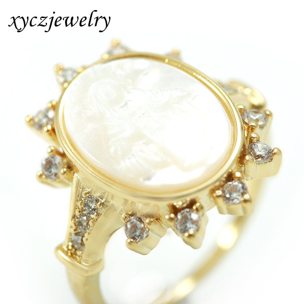 Anel Nossa Senhora na Madrepérola - XYR103321