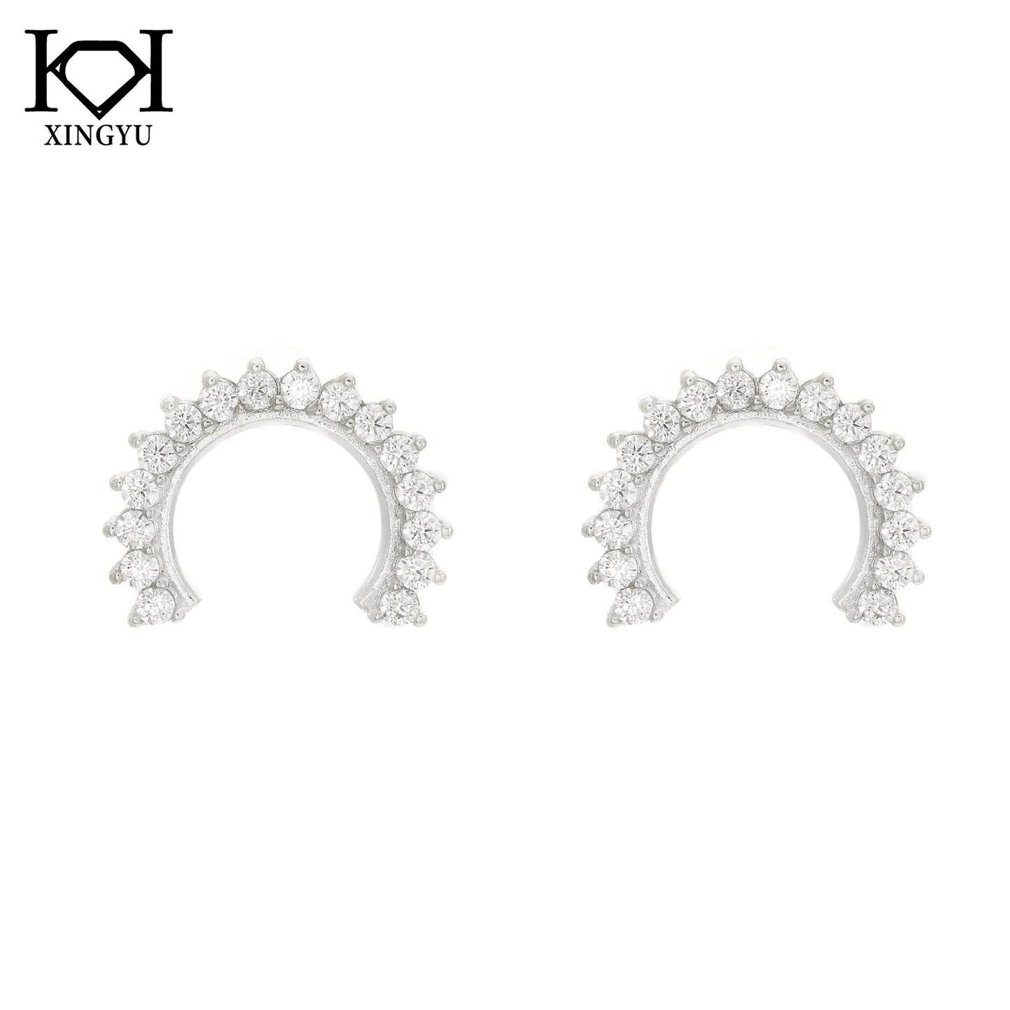 Brincos meia lua XYE104411