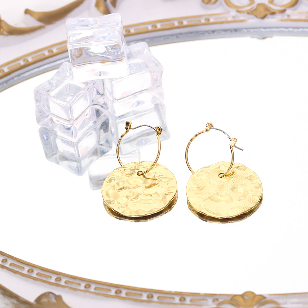 Brincos Circulo Organico - ACG1005