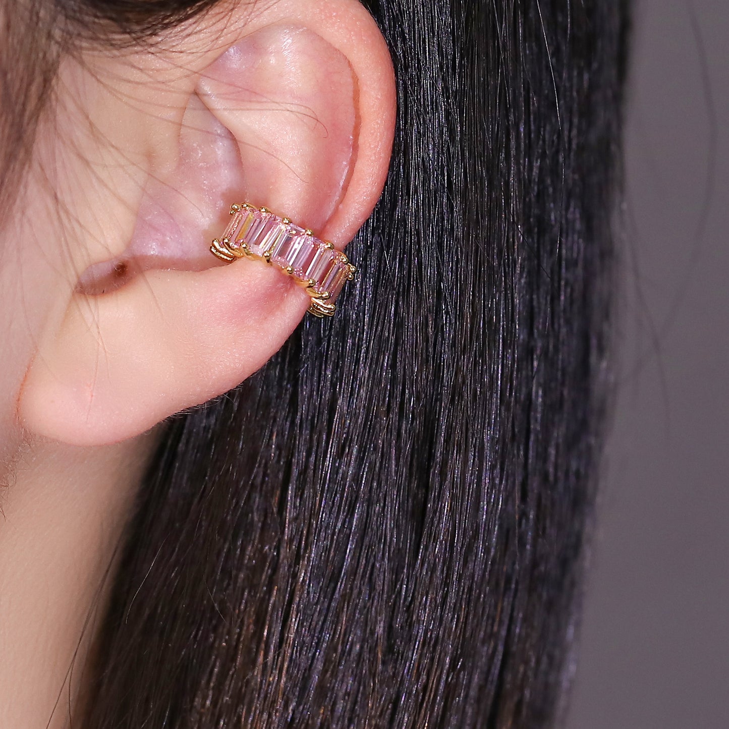 Piercing FAKE vidro lapidado - XYE104622