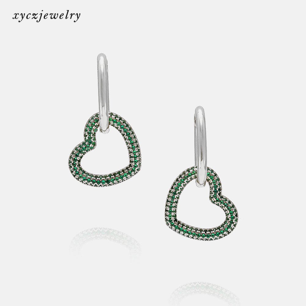 Brinco Argolinha Coração XYE103630