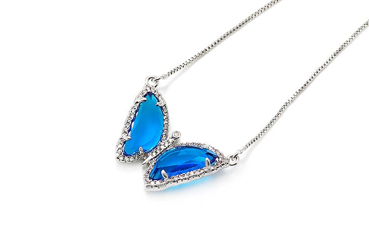 Colar/ Borboleta Espelhada XYS100967 VENDIDO SEPARADAMENTE