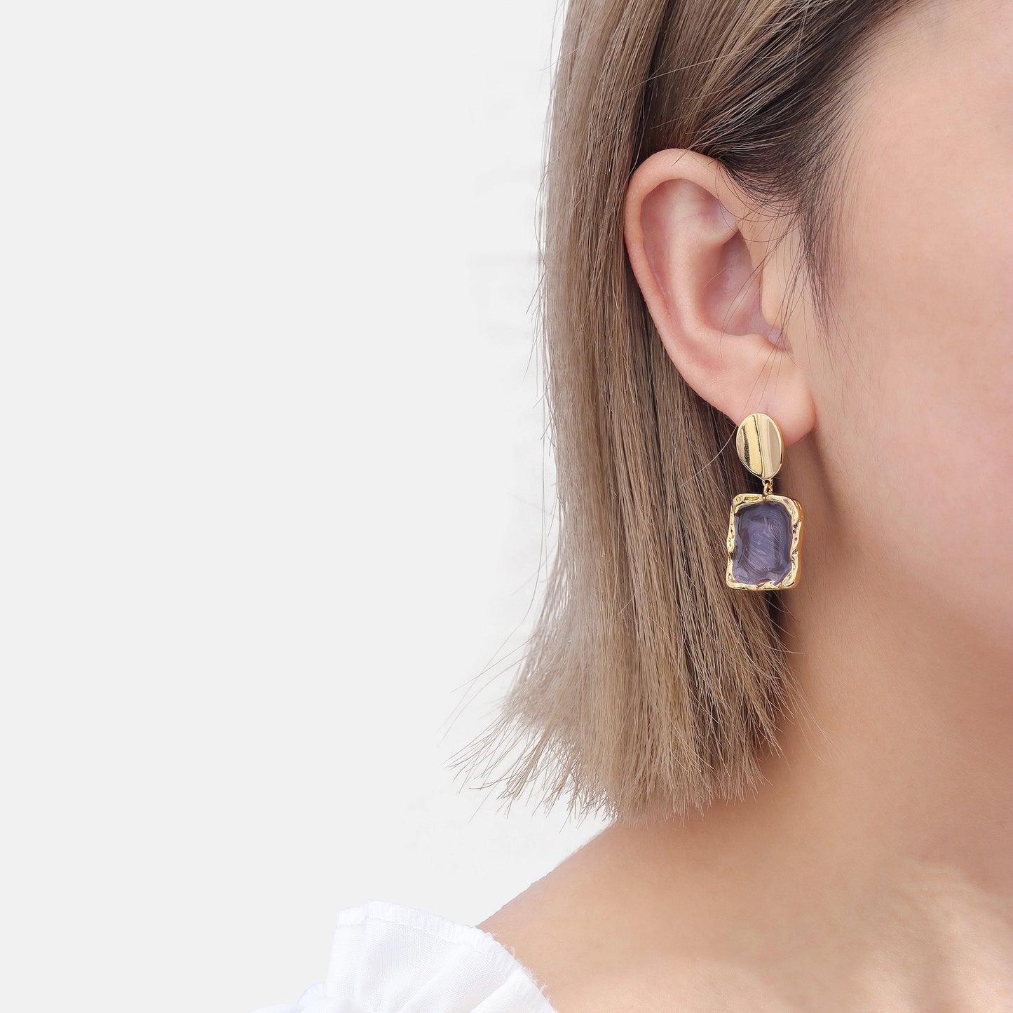 Brinco Ametista - CCG1014